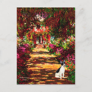 Rat Terrier - The Path Postcard