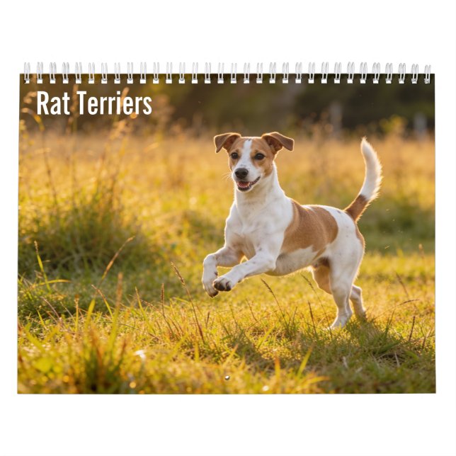 Rat Terriers 2027 Wall calendar (Cover)