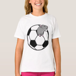 Rat with Soccer ball T-Shirt
