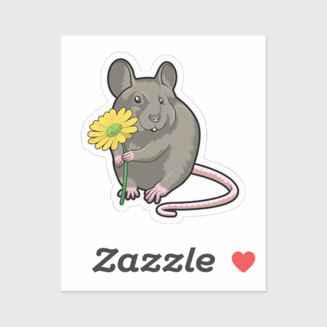 Rat with yellow Flower (Sheet)