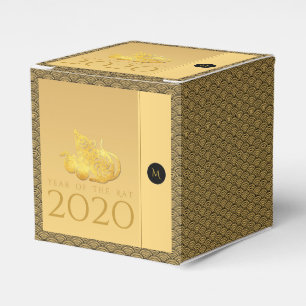 Rat Year 2020 fruits Elegant Monogram CC Favour Bo Box