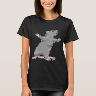 Rat Yoga Fitness T-Shirt