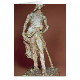 Ratapoil, toned plaster sculpture