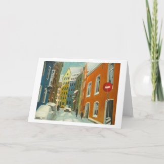 Rataskaevu Street, Tallinn Estonia Card