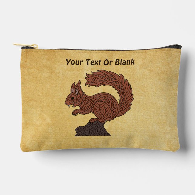 Ratatöskr, Norse/Viking Squirrel Accessory Pouch (Front)