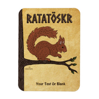  Ratatöskr, Norse/Viking Squirrel Magnet