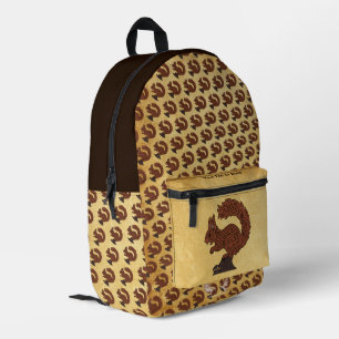 Ratatöskr, Norse/Viking Squirrel Printed Backpack