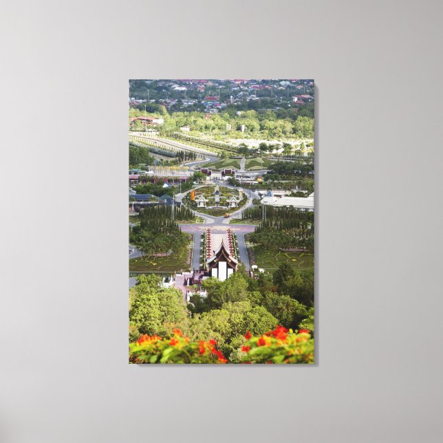 Ratchaphruek Flower Festival Canvas Print (Front)