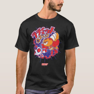 Ratchet And Clank Colourful Retro Illustration T-Shirt