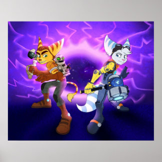 Ratchet And Clank Rift Apart Poster