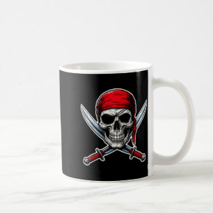 Rate Flag Skull And Crossbones Skeleton Costume Ha Coffee Mug