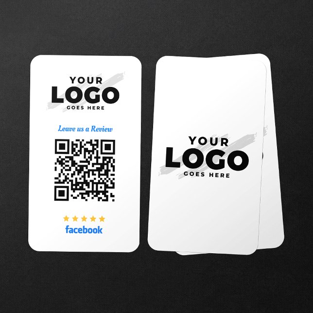 Rate My Business Facebook Reviews 5 Star QR Code Card (Creator Uploaded)