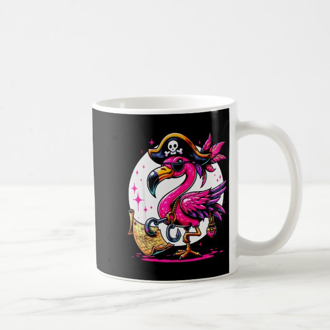 Rate Nk Flamingo Halloween Party - Jolly Roger  Coffee Mug (Right)