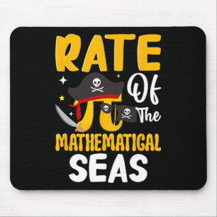 Rate Of The Mathematical Seas - Pi Symbol Math 3.1 Mouse Mat