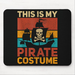 Rate Ship Funny Rate Outfit Rate Costume Retro Rat Mouse Mat