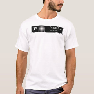 Rated P for Powder - Snowboarding T-Shirt