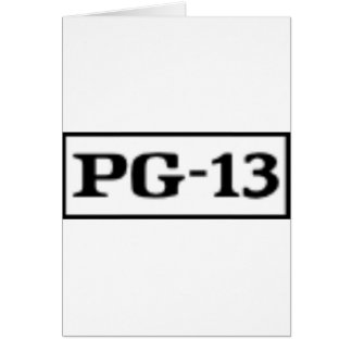 Rated PG-13, Rating System