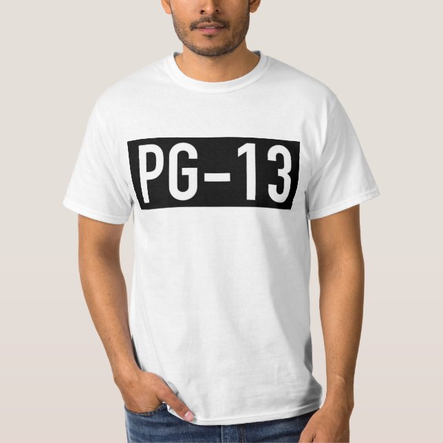 Rated PG-13 T-Shirt (Front)