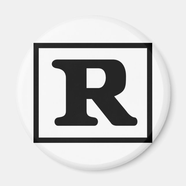 Rated R Magnet (Front)