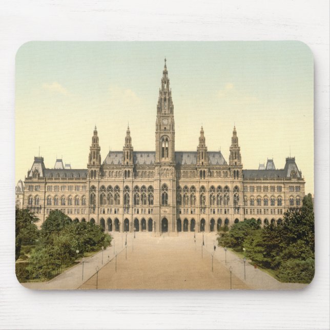 Rathaus, Vienna, Austria Mouse Mat (Front)