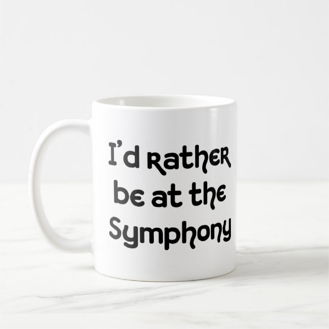 rather at symphony coffee mug (Left)