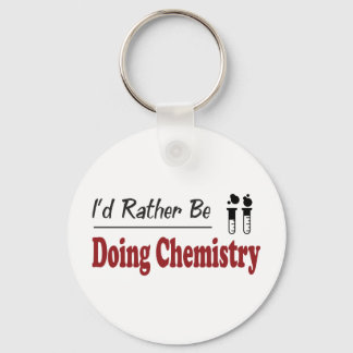 Rather Be Doing Chemistry Key Ring