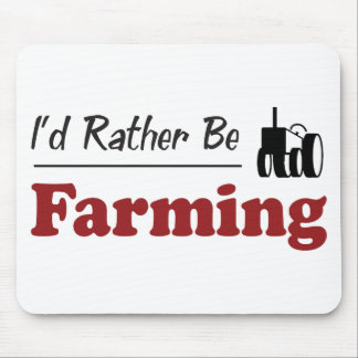 Rather Be Farming Mouse Mat
