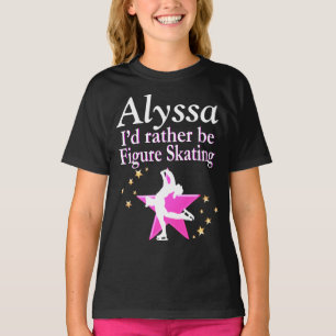 RATHER BE FIGURE SKATING PERSONALIZED APPAREL T-Shirt