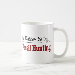 Rather Be Fossil Hunting Coffee Mug