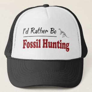 Rather Be Fossil Hunting Trucker Hat