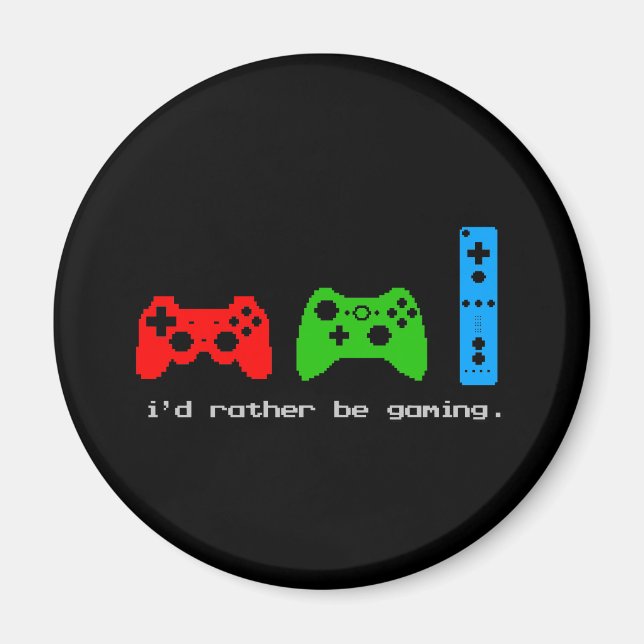 Rather Be Gaming Magnet (Front)