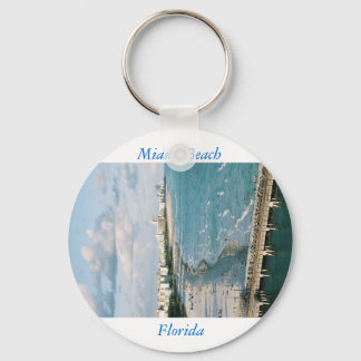 Rather Be In Miami Key Ring