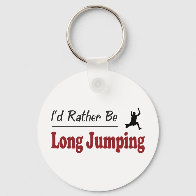 Rather Be Long Jumping Key Ring (Front)
