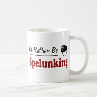 Rather Be Spelunking Coffee Mug