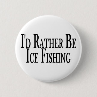 Rather Ice Fish 6 Cm Round Badge
