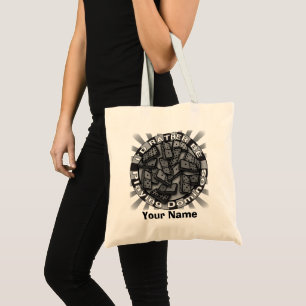 Rather Play Dominoes tote bag