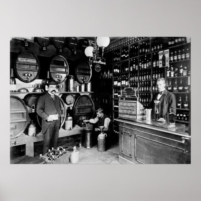 RATHSKELLAR of GERMANY 1900 Poster (Front)