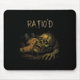 Ratio'd Teag Meme Funny Zombie Npc Ratioed Gamer H Mouse Mat