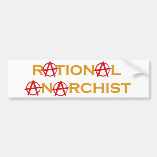 Rational Anarchist Bumper Sticker