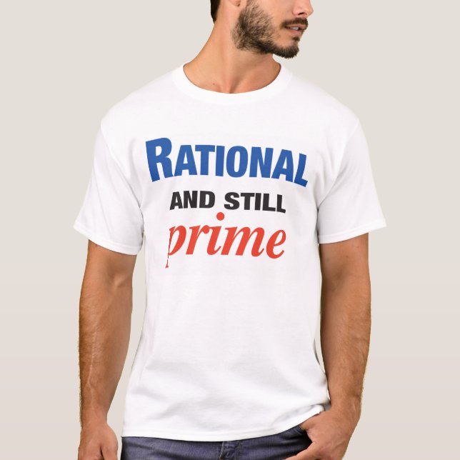 Rational And Still Prime T-Shirt (Front)