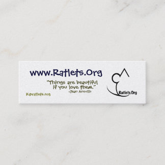 Ratlets little card