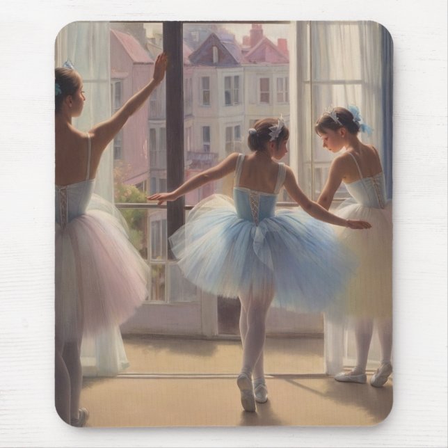 Rató Balconies Facing the Window Mouse Mat (Front)