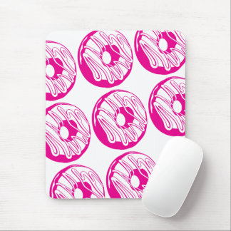 raton carpet design donuts mouse mat