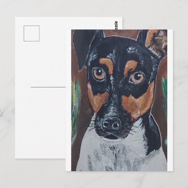 Ratonero in Canyon Painting by Alfred Fox Postcard (Front/Back)