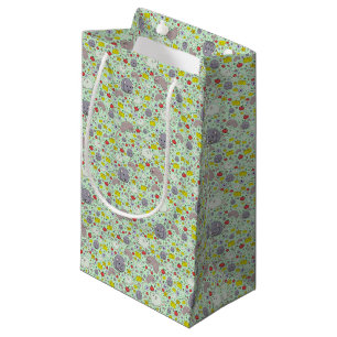 Rats and Mice in Green Small Gift Bag