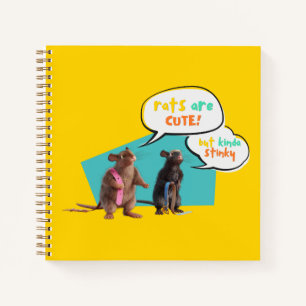 Rats Are Cute But Kinda Stinky Notebook