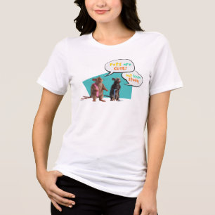 Rats Are Cute But Kinda Stinky Tri-Blend Shirt
