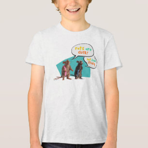 Rats Are Cute But Kinda Stinky Tri-Blend Shirt
