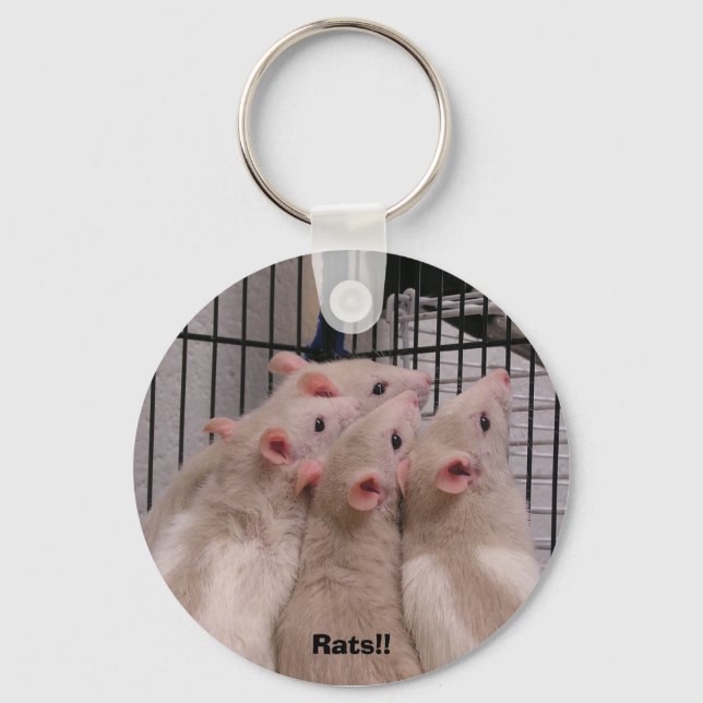 Rats! Key Ring (Front)