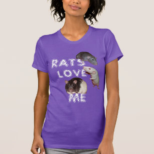 rats love me T shirt